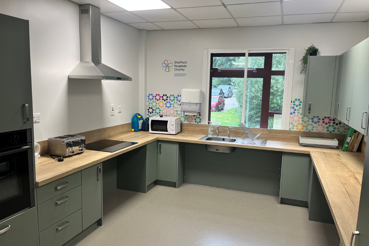 Patient Assessment Kitchen Transformed at the Princess Royal Spinal Centre 
