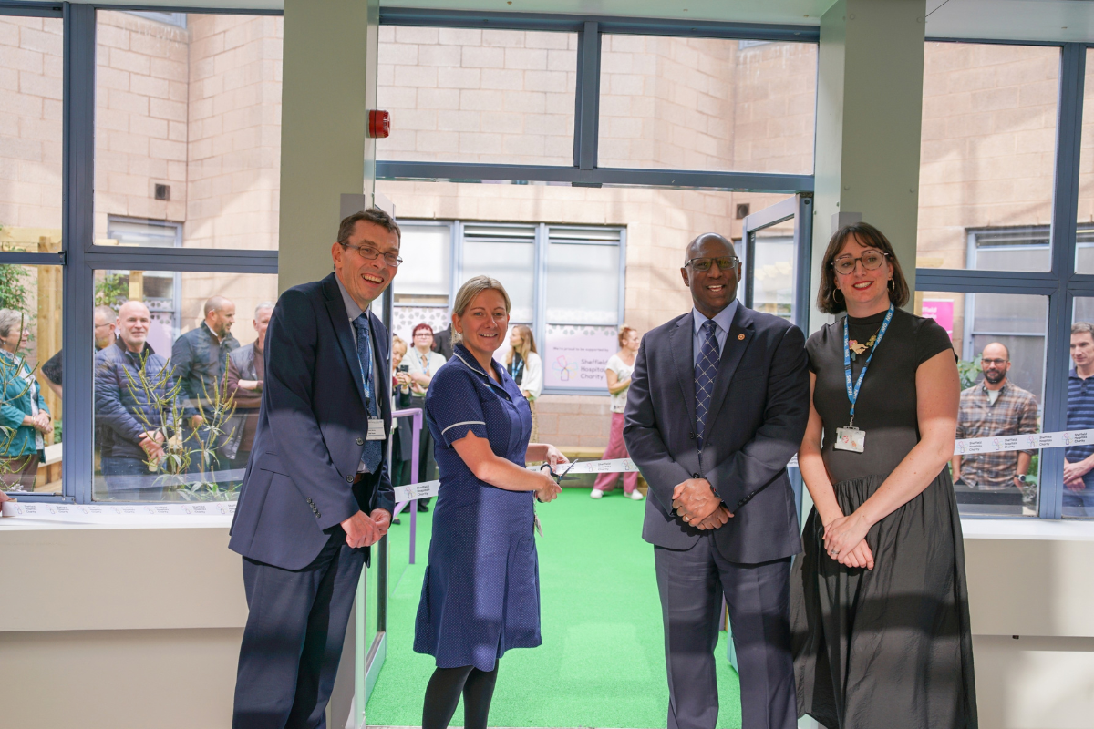New Dementia-Friendly Gardens Blossom at the Northern General