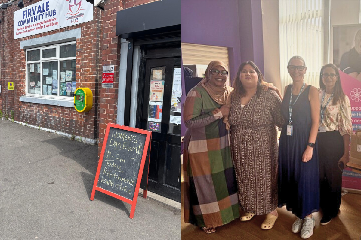 Sheffield Hospitals Charity support women’s health event at Firvale Community Hub