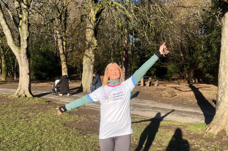 Grace’s 5k-a-Day Challenge for Critical Care