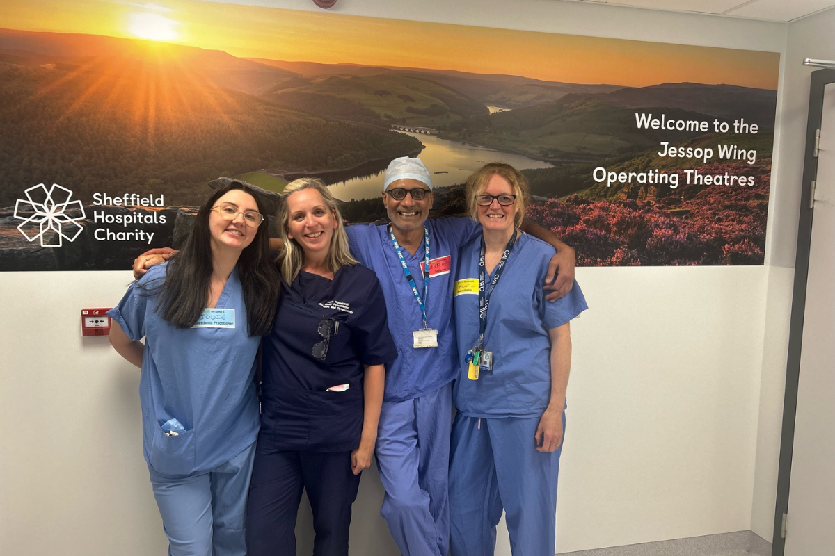 SHC Enhances Jessop Maternity Wing with Calming Artwork and Staff Wellbeing Garden