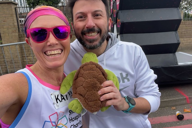 Katya Overcomes Rare Neurological Disorder to run the London Marathon