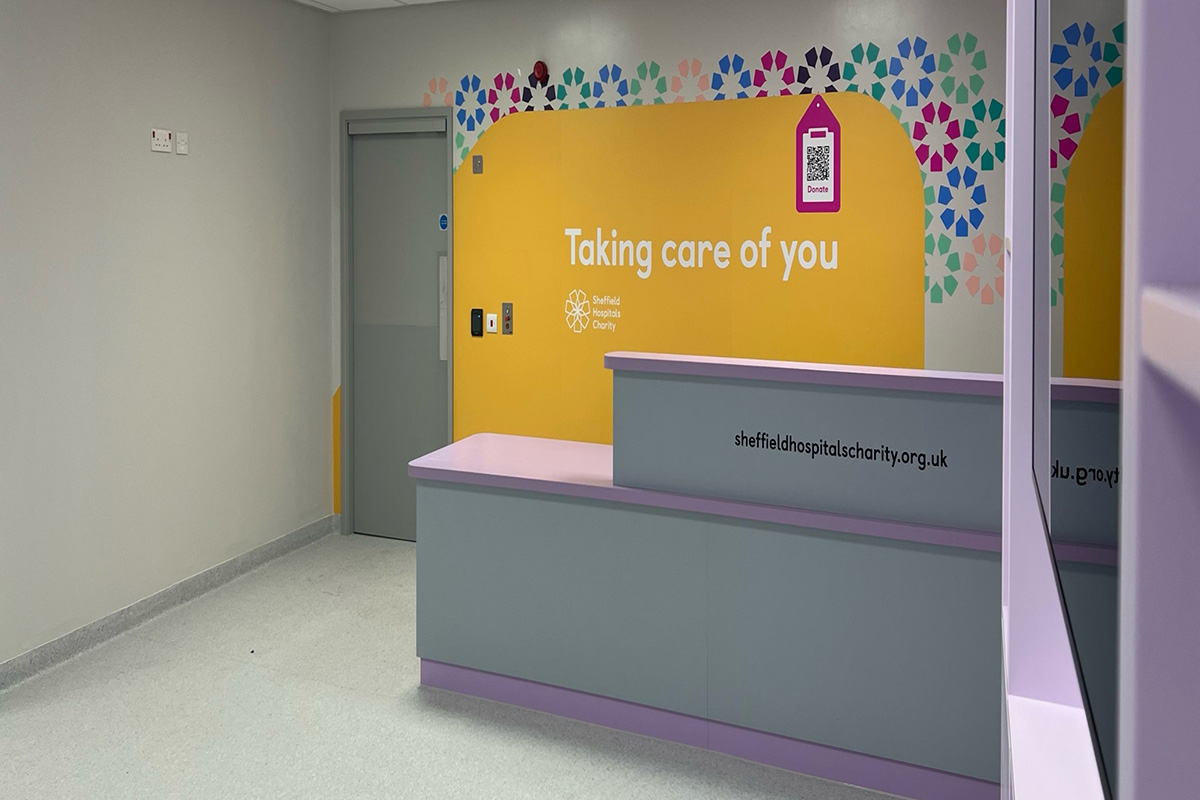 Sheffield Hospitals Charity Funds Enhancements to NGH Patient Discharge Lounge
