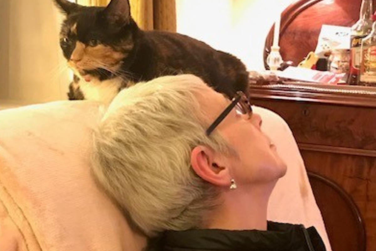 Lynne with the other love of her life