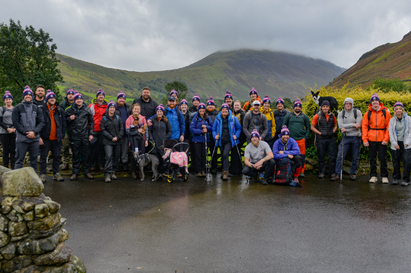 Over £10,000 Raised as Artist Luke Horton and Team Summit Scafell Pike for Jessop NICU