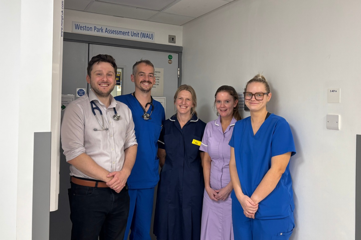 Ultrasound at Weston Park Assessment Unit