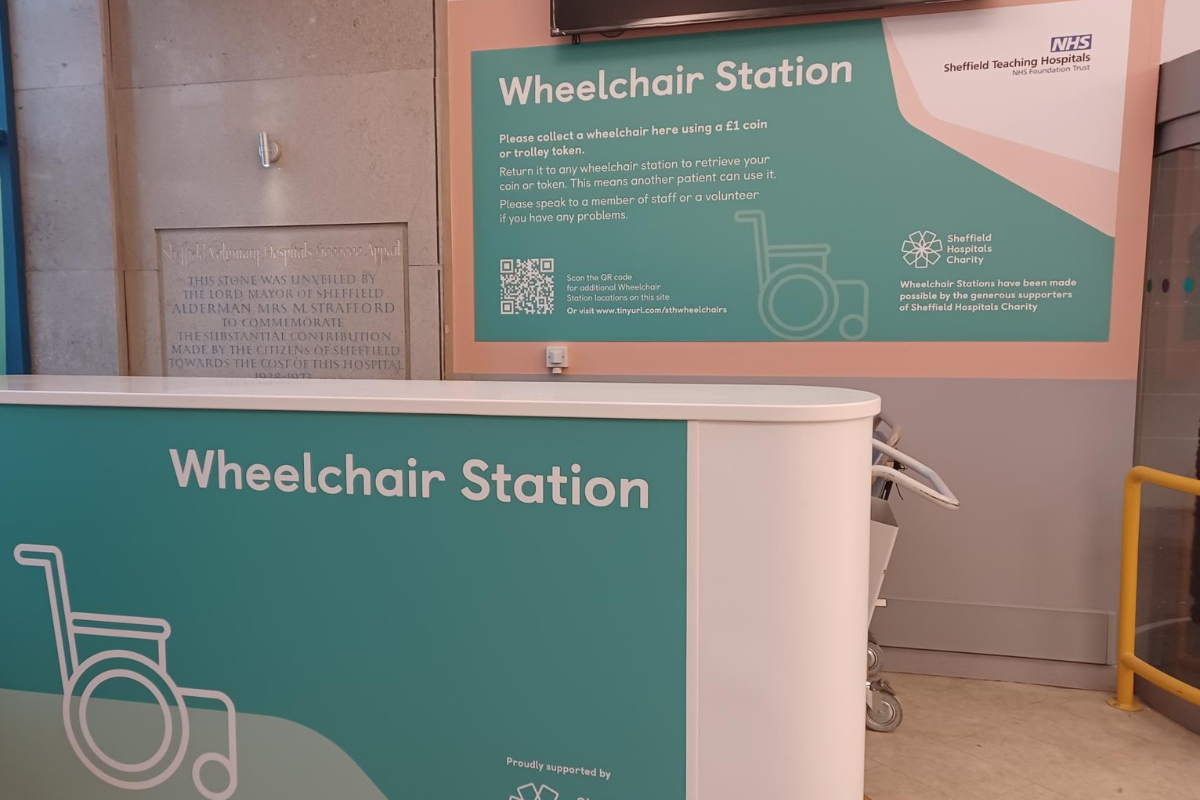 Funding vital Wheelchair Stations to help those who need them most